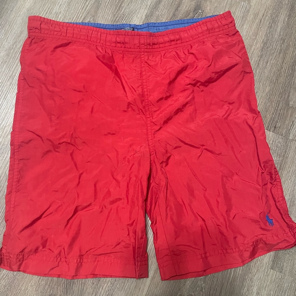 Polo Ralph Lauren Blue and Red Swim Shorts